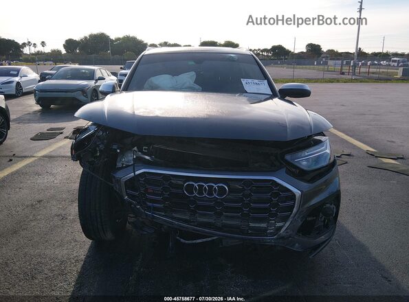 WA1B4AFY8M2017021 2021 AUDI SQ5 Gray Rear interior view
