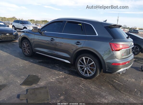 WA1B4AFY8M2017021 2021 AUDI SQ5 Gray Rear left