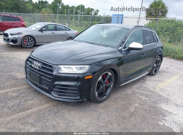 WA1B4AFYXK2027174 2019 AUDI SQ5 Черный Передняя левая четверть