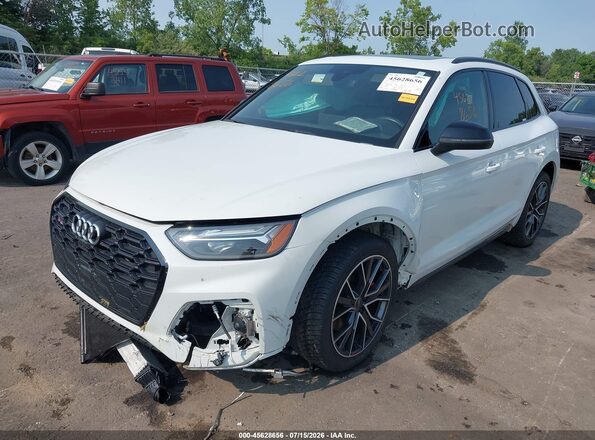 WA1B4AFYXM2023564 2021 AUDI SQ5 White Przód lewy
