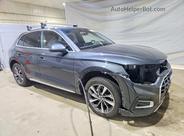 WA1BAAFY0M2072054 2021 AUDI Q5 Gray Delantero derecho