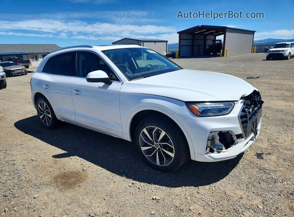WA1BAAFY0M2118496 2021 AUDI Q5 White Передня права чверть