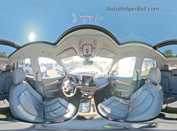 WA1BAAFY2M2020215 2021 AUDI Q5 White Панорамний вид салону 360°