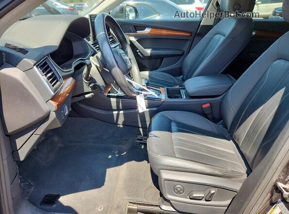 WA1BAAFY3M2020630 2021 AUDI Q5 Gray Widok wnętrza z przodu