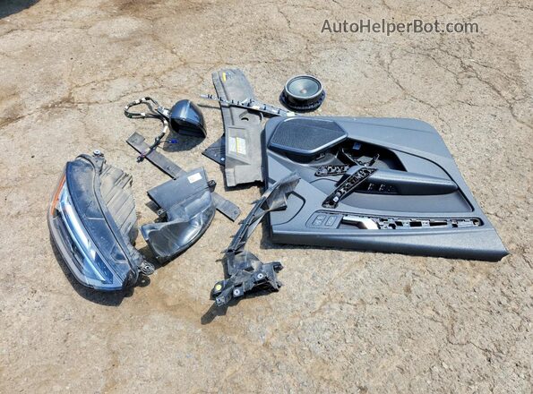 WA1BAAFY3M2020630 2021 AUDI Q5 Gray Widok naklejki z numerem VIN