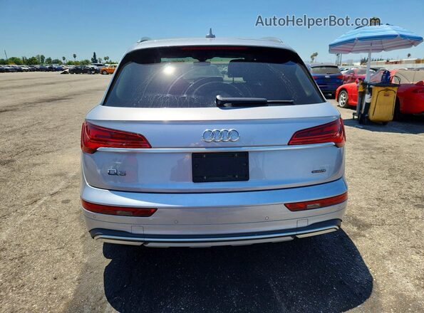 WA1BAAFY3M2096199 2021 AUDI Q5 Silver Հետևի տեսք