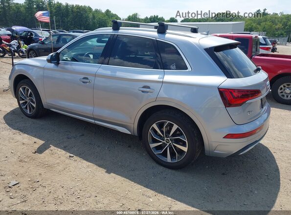 WA1BAAFY4M2087625 2021 AUDI Q5 Silver Հետևի ձախ