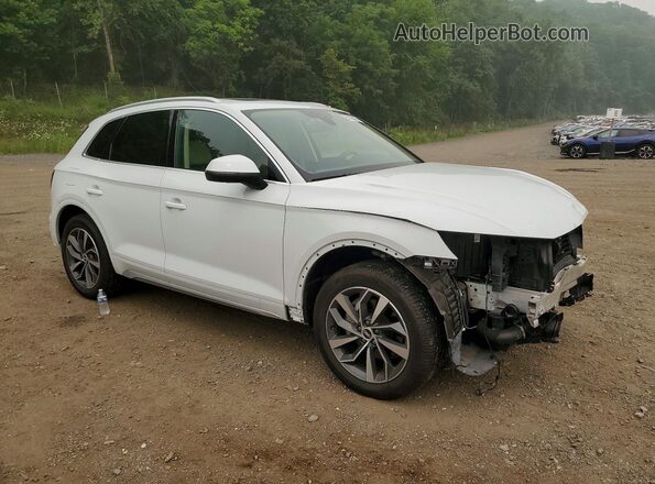 WA1BAAFY5M2024677 2021 AUDI Q5 White წინა მარჯვენა