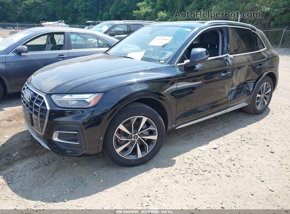WA1BAAFY5M2040894 2021 AUDI Q5 Black Vista tres cuartos delantera izquierda