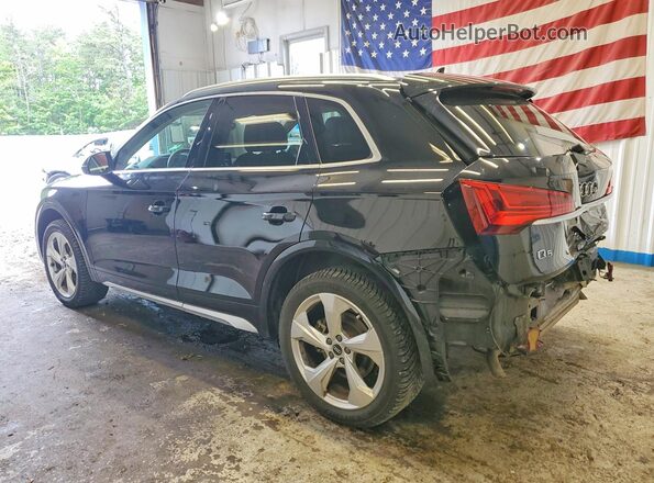 WA1BAAFY5M2091165 2021 AUDI Q5 Black Հետևի ձախ