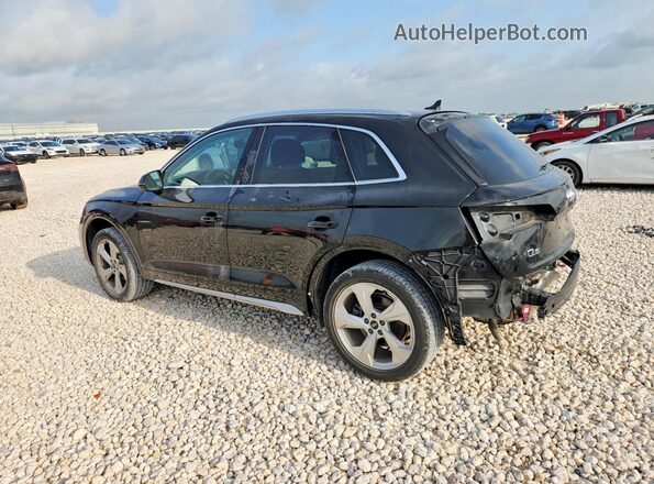 WA1BAAFY6M2053492 2021 AUDI Q5 Black Հետևի ձախ