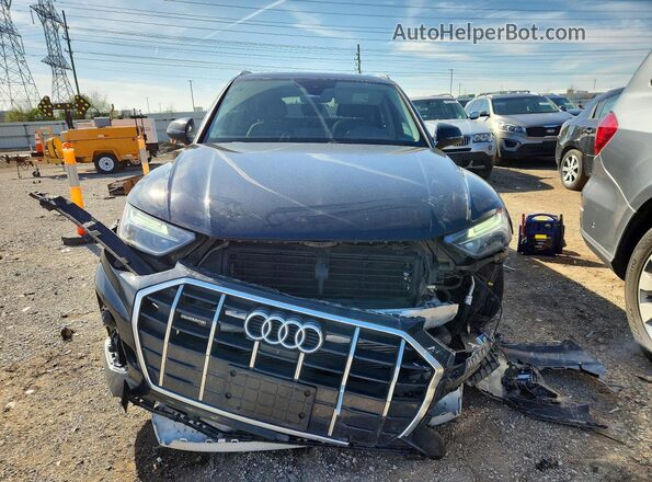 WA1BAAFY6M2055503 2021 AUDI Q5 Black წინა ხედი
