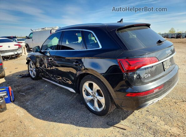 WA1BAAFY6M2055503 2021 AUDI Q5 Black უკანა მარცხენა