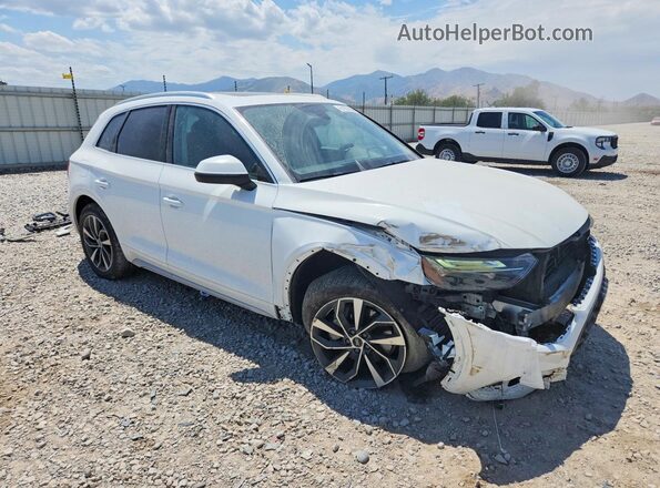 WA1BAAFY8M2023068 2021 AUDI Q5 White Передня права чверть