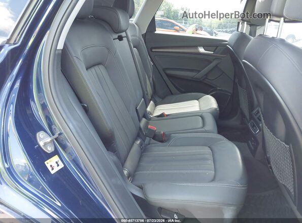WA1BAAFY8M2128662 2021 AUDI Q5 Blue Widok naklejki z numerem VIN