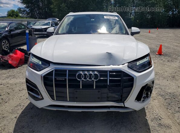 WA1BAAFY8M2140326 2021 AUDI Q5 White Դիմացի տեսք