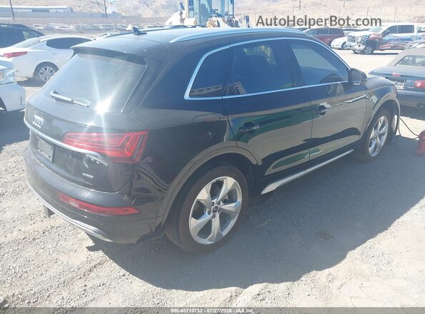 WA1BAAFY9M2054572 2021 AUDI Q5 Black Задня права чверть