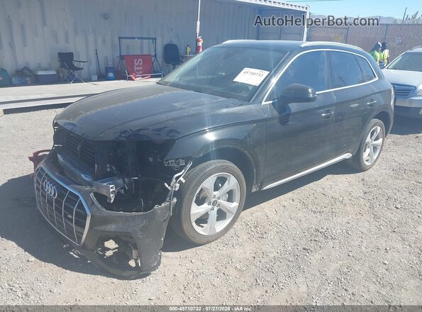 WA1BAAFY9M2054572 2021 AUDI Q5 Black Передня ліва чверть