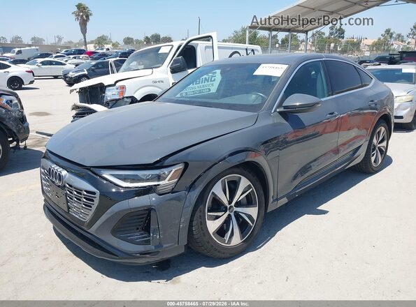 WA1BAAGE9RB063607 2024 AUDI Q8 E-TRON Серый Передняя левая четверть