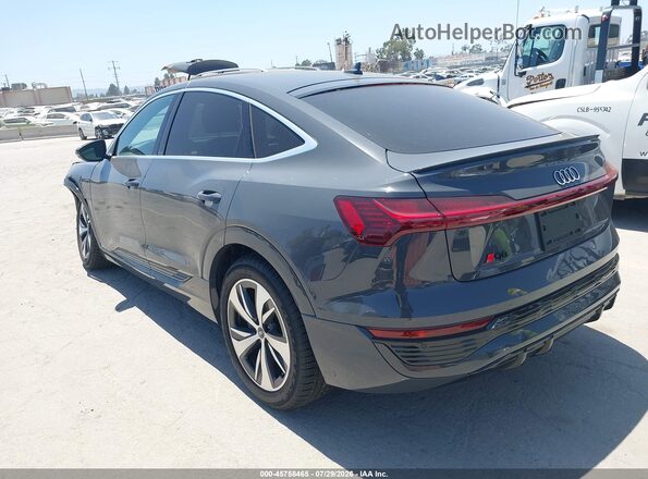 WA1BAAGE9RB063607 2024 AUDI Q8 E-TRON Серый Задняя левая четверть