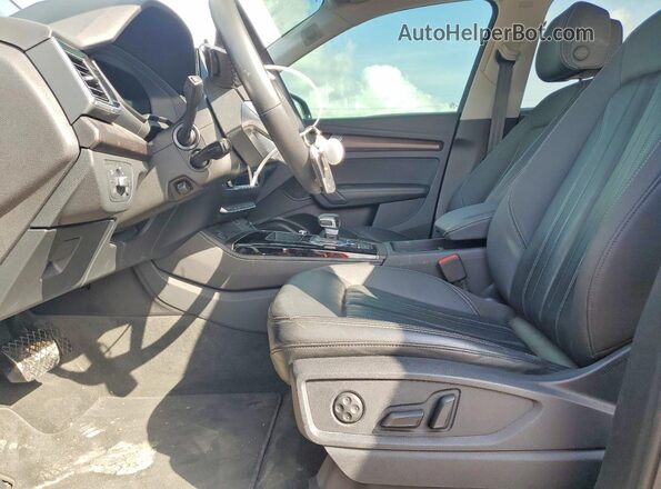 WA1BBAFY2P2074387 2023 AUDI Q5 Black Widok wnętrza z przodu