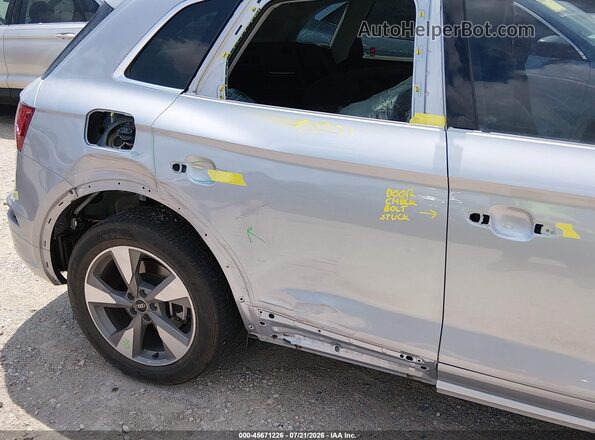 WA1BBAFYXP2056879 2023 AUDI Q5 Silver წინა ხედი