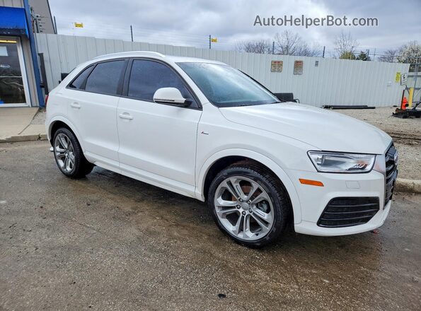 WA1BCCFS0JR007600 2018 AUDI Q3 White Front right