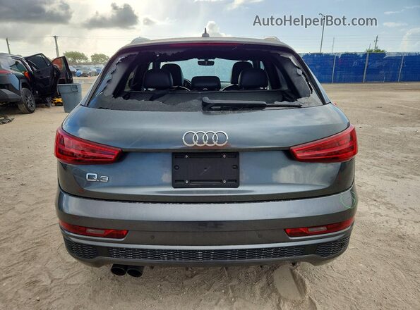 WA1BCCFS0JR030987 2018 AUDI Q3 Gray Widok z tyłu