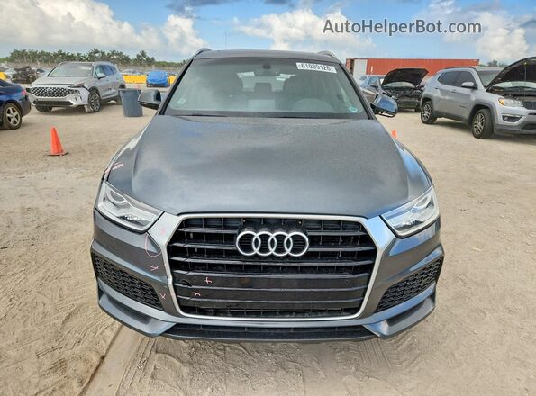 WA1BCCFS0JR030987 2018 AUDI Q3 Gray Widok z przodu