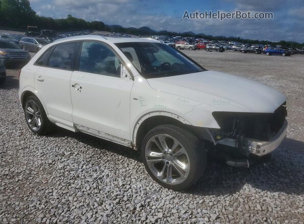 WA1BCCFS0JR034697 2018 AUDI Q3 White Przód prawy