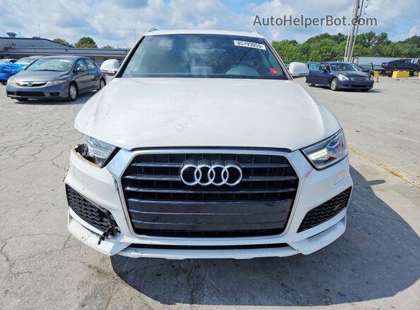 WA1BCCFS0JR035168 2018 AUDI Q3 White Vista frontal