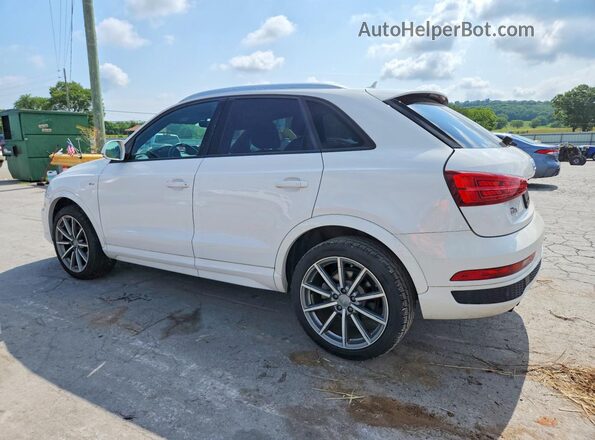 WA1BCCFS0JR035168 2018 AUDI Q3 White Trasero izquierdo