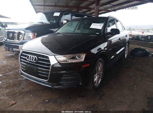 WA1BCCFS1HR015702 2017 AUDI Q3 Black Vista tres cuartos delantera izquierda