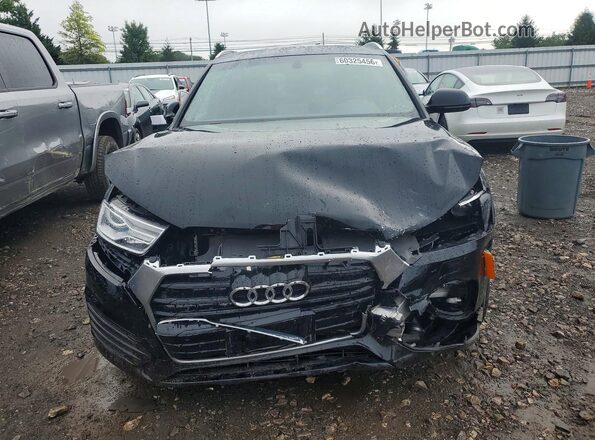WA1BCCFS3JR023001 2018 AUDI Q3 Черный Вид спереди