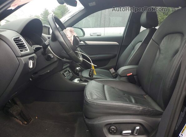 WA1BCCFS3JR023001 2018 AUDI Q3 Черный Вид салона спереди