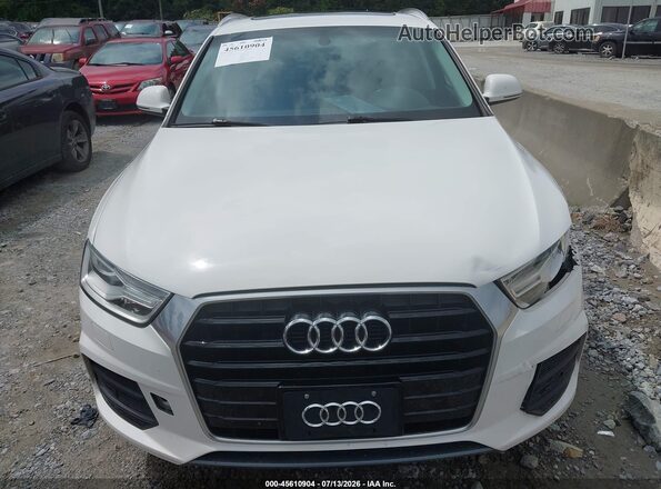 WA1BCCFS6HR006249 2017 AUDI Q3 White Widok zestawu wskaźników