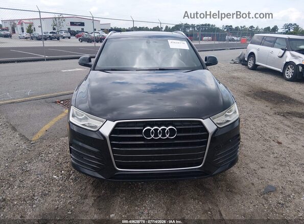 WA1BCCFS6JR006399 2018 AUDI Q3 Black Вид щитка приладів