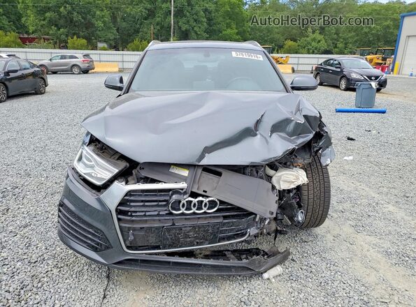 WA1BCCFS8JR007649 2018 AUDI Q3 Gray Front view