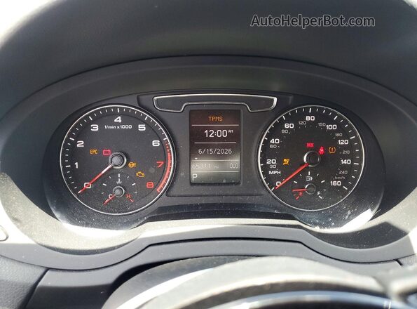 WA1BCCFS8JR007649 2018 AUDI Q3 Gray Instrument cluster view