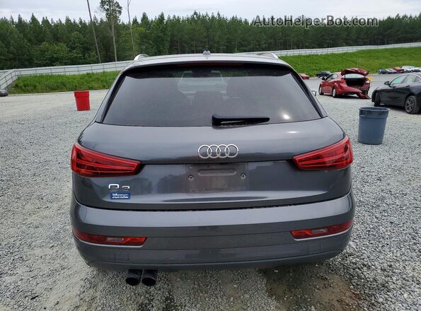 WA1BCCFS8JR007649 2018 AUDI Q3 Gray Rear view