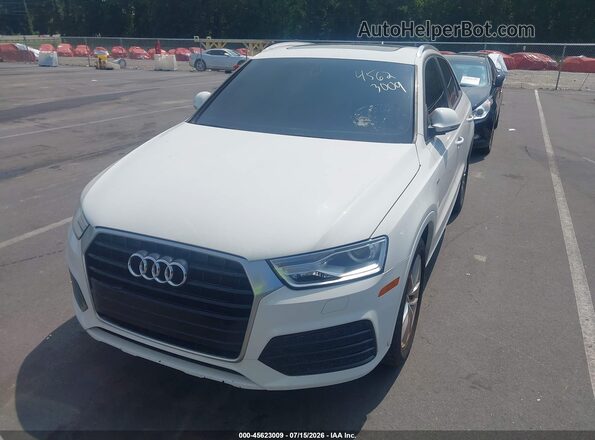 WA1BCCFS8JR018487 2018 AUDI Q3 White Вид щитка приладів
