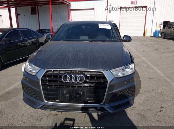 WA1BCCFS8JR035385 2018 AUDI Q3 Gray Вид щитка приладів