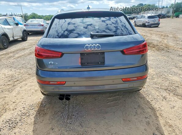 WA1BCCFSXJR000265 2018 AUDI Q3 Charcoal Вид ззаду