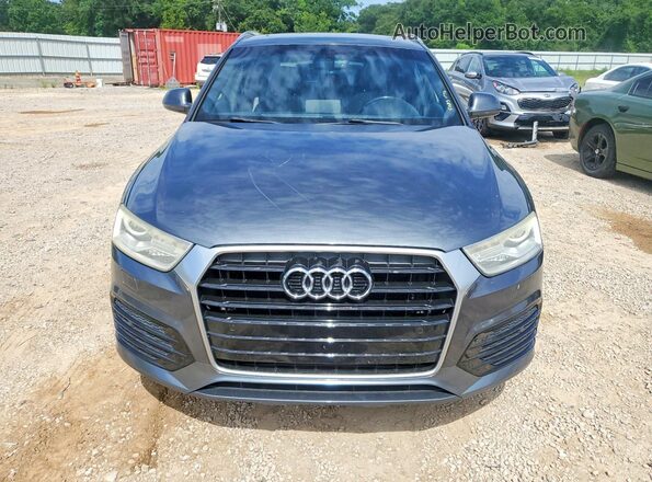 WA1BCCFSXJR000265 2018 AUDI Q3 Charcoal Вид спереду