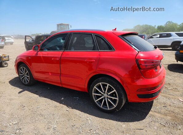 WA1BCCFSXJR023688 2018 AUDI Q3 Red Rear left