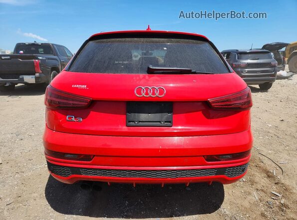 WA1BCCFSXJR023688 2018 AUDI Q3 Red Rear view