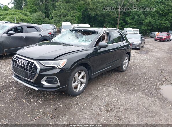 WA1BECF31L1056759 2020 AUDI Q3 Black Vista tres cuartos delantera izquierda