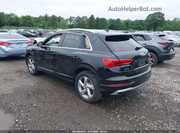 WA1BECF31L1056759 2020 AUDI Q3 Black Trasero izquierdo