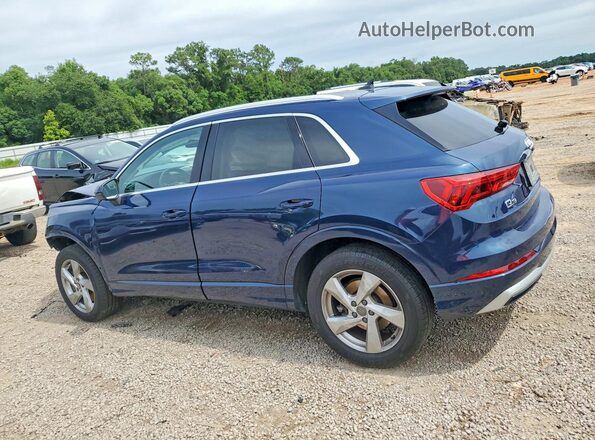 WA1BECF34L1092543 2020 AUDI Q3 Blue Tył lewy