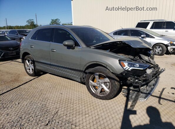WA1BECF35L1107034 2020 AUDI Q3 Gray Delantero derecho